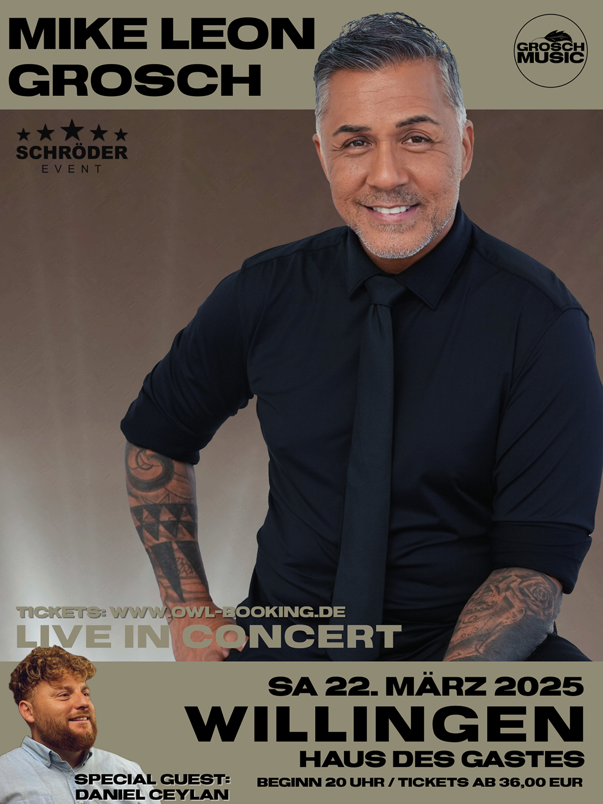Mike Leon Grosch – Live in Willingen - OWL Booking