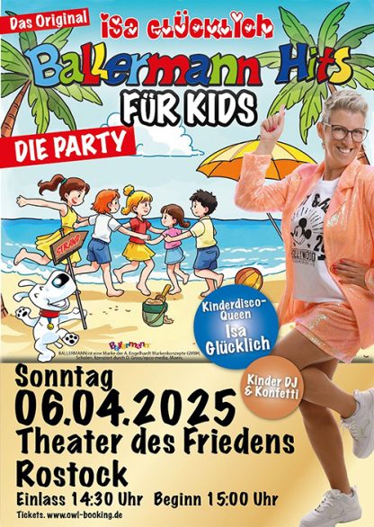 Ballermannhits für Kids in Rostock