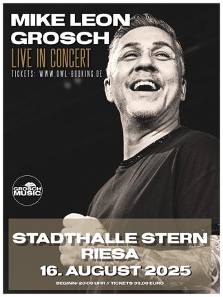 Mike Leon Grosch - Live in Riesa (vorher Meissen)