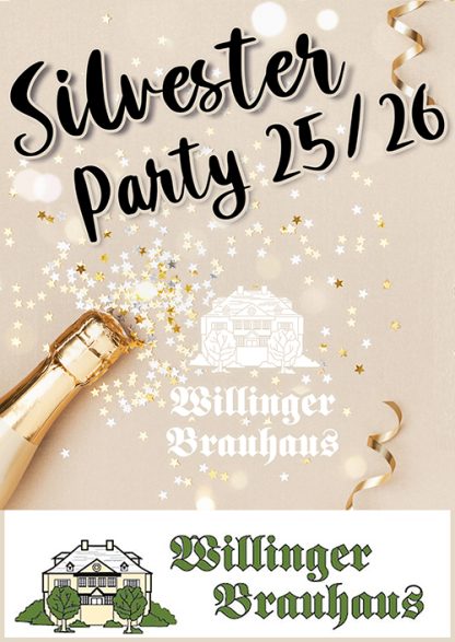 Silvester Party im Willinger Brauhaus
