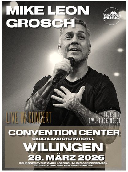 Mike Leon Grosch - Live in Willingen 2026
