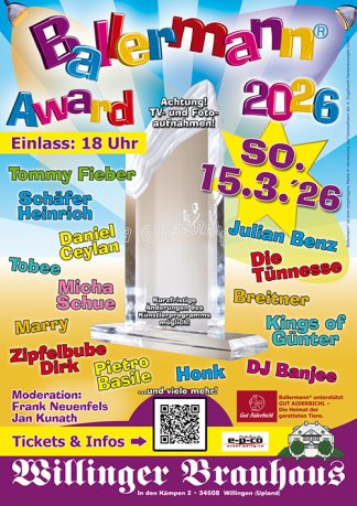 Ballermann Award 2026