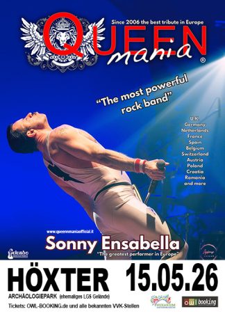 Queen Mania - A Tribute to Freddy Mercury & Queen