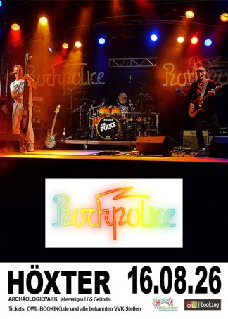Rockpolice - The Police Tribute Show - Open Air in Höxter