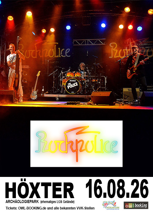 Rockpolice - The Police Tribute Show - Open Air in Höxter