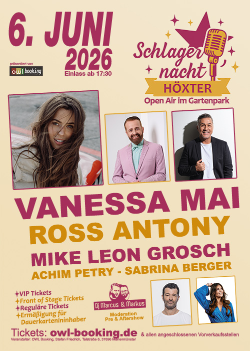 Schlagernacht Höxter 2026