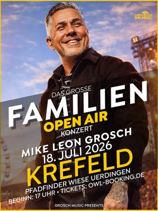 Mike Leon Grosch - Sommer Open Air in Krefeld 2026