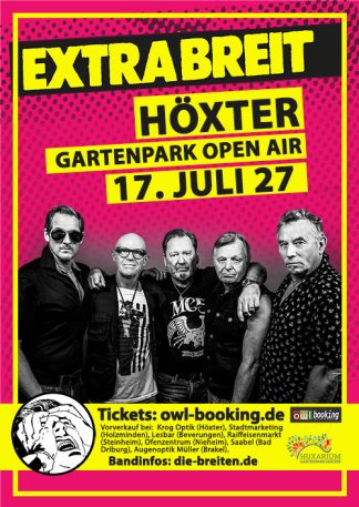 Extrabreit - Open Air im Gartenpark