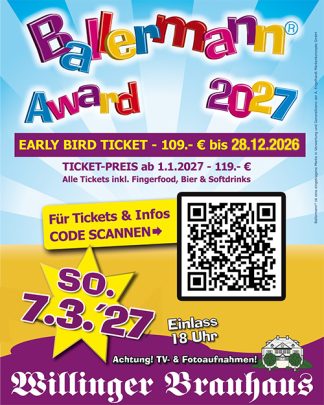 Ballermann Award 2027